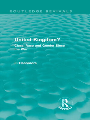 cover image of United Kingdom? (Routledge Revivals)